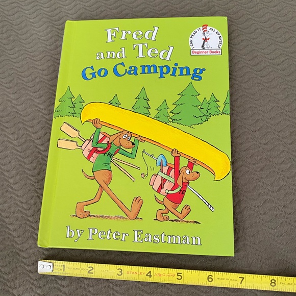 Dr. Seuss Peter Eastman Cat in the Hat books “Fred and Ted Go Camping” EUC book - Picture 4 of 6